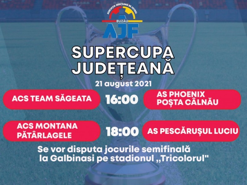 SUPERCUPA JUDEȚEANĂ