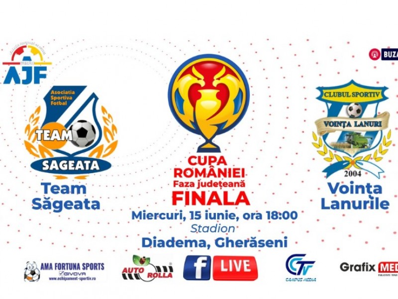 CUPA ROMÂNIEI: Finala județeană: Team Săgeata - Voința Lanurile