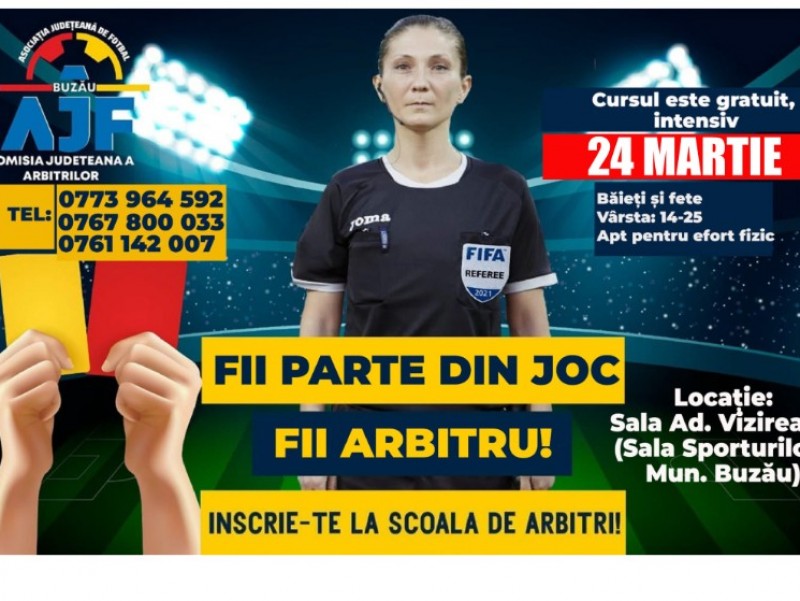 Școala de arbitri!