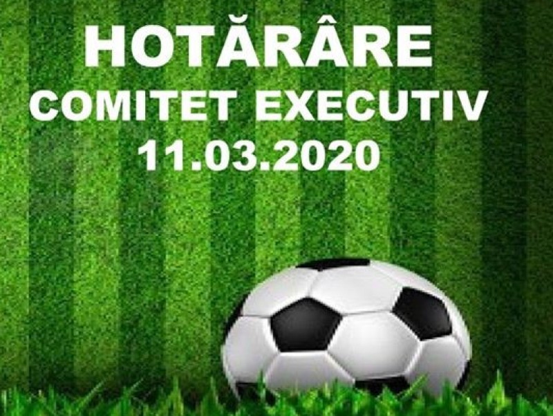 Hotarare Comitet Executiv