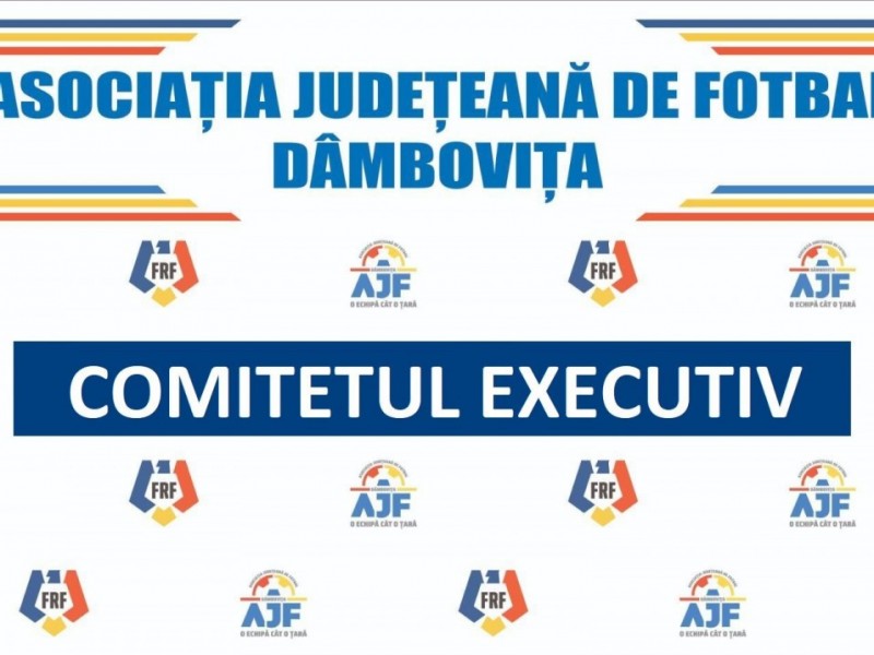 Deciziile Comitetului Executiv din 22.10.2021
