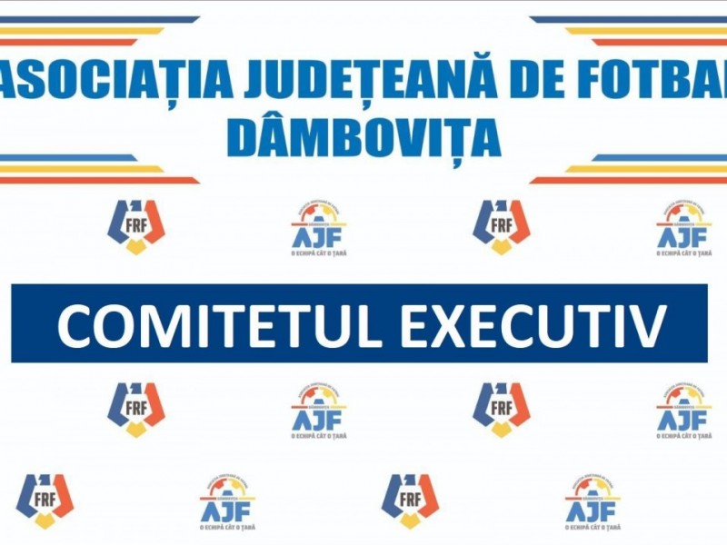 Deciziile Comitetului Executiv din 22.10.2021