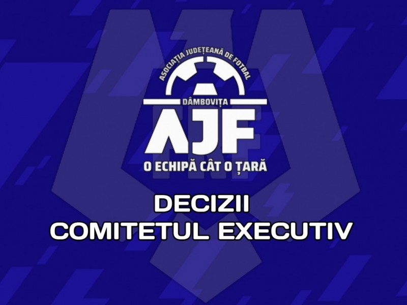 Hotararea Comitetului Executiv din 04.05.2022