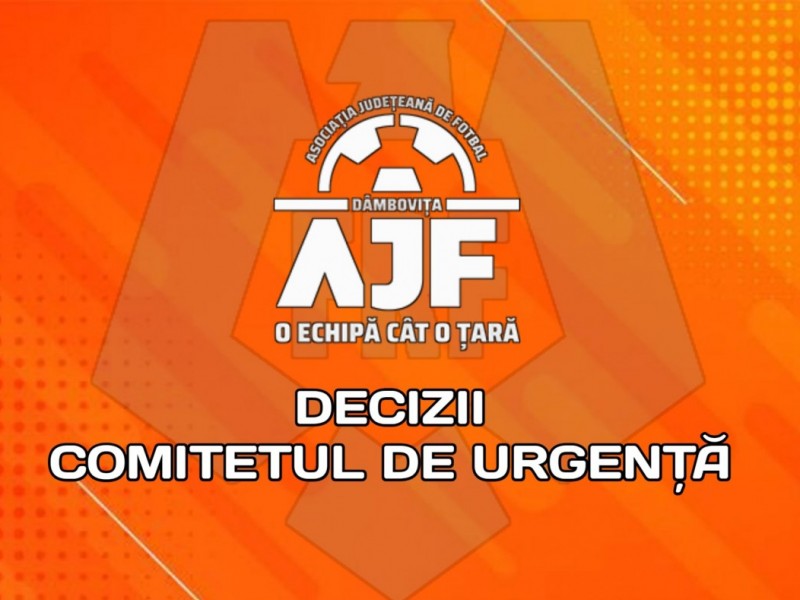 Decizia Comitetului de Urgentă din 13.06.2022