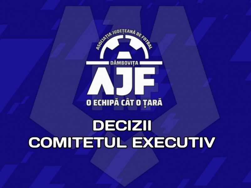 Hotararea Comitetului Executiv din 06.12.2022