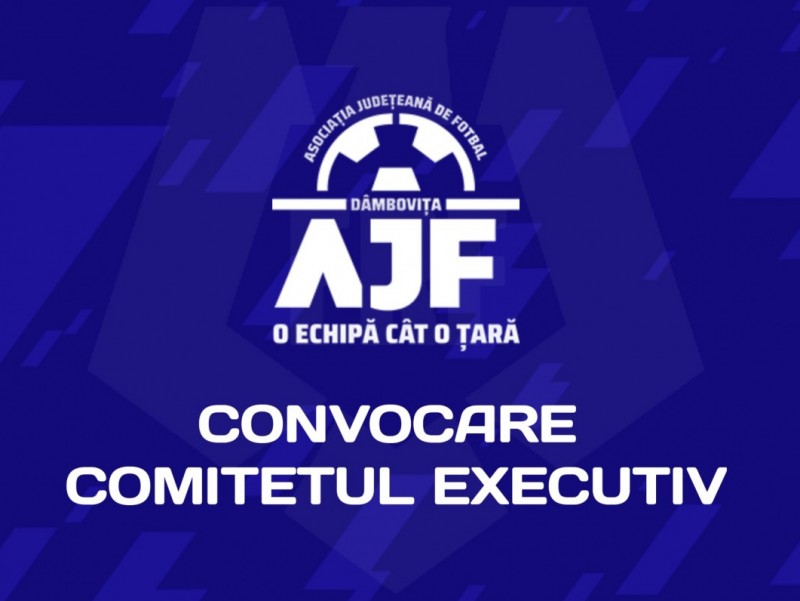 Convocator Comitetul Executiv - pentru 11.03.2024