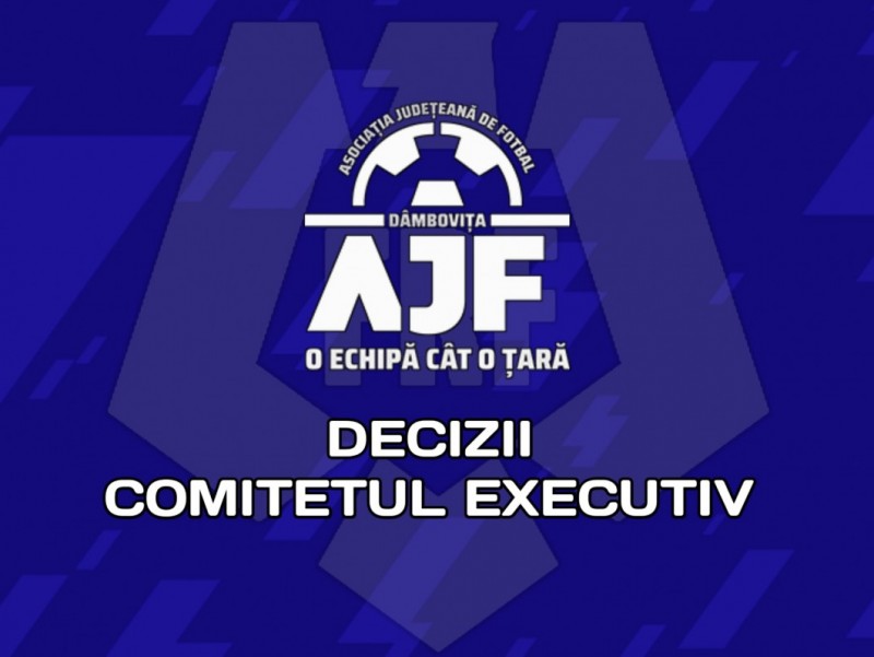 Hotararea Comitetului Executiv din 11.03.2024