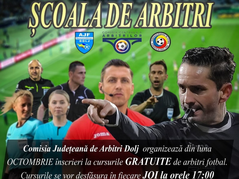 ȘCOALA DE ARBITRI FOTBAL 2021 ȘCOALA DE ARBITRI FOTBAL 2021
