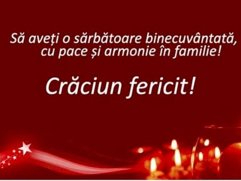 Crăciun fericit!