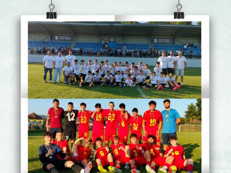Echipele din Baia Sprie și Tăuții Măgherăuș, campioane la U15 și U16