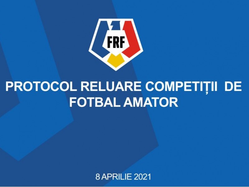 Protocol competitii fotbal amator!