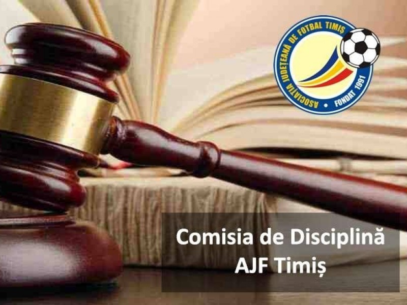 Comisia de disciplina a AJF Timis