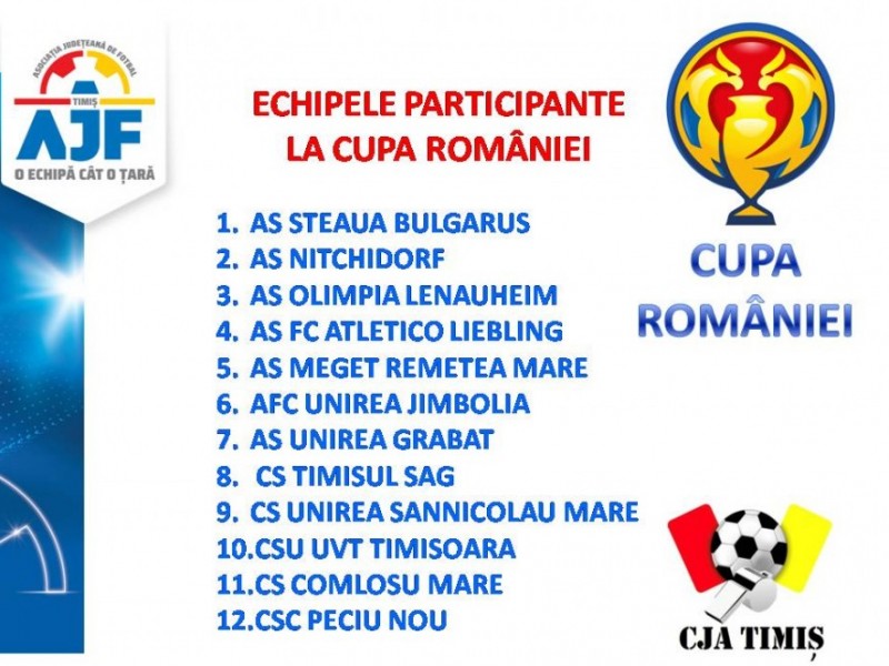 Cupa Românei - Faza Județeană