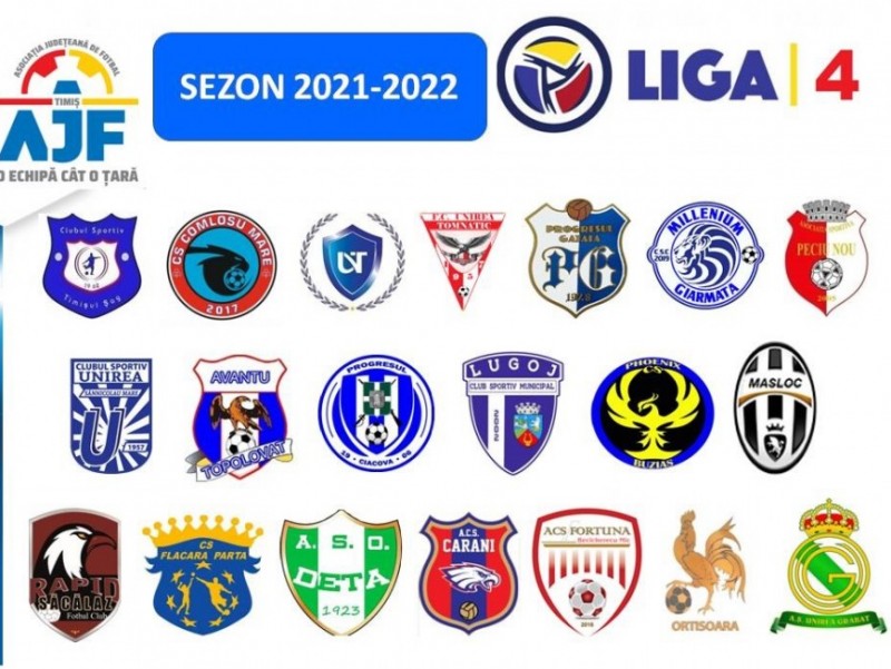 Prezentarea Echipelor înscrise în liga 4 sezon 2021-2022